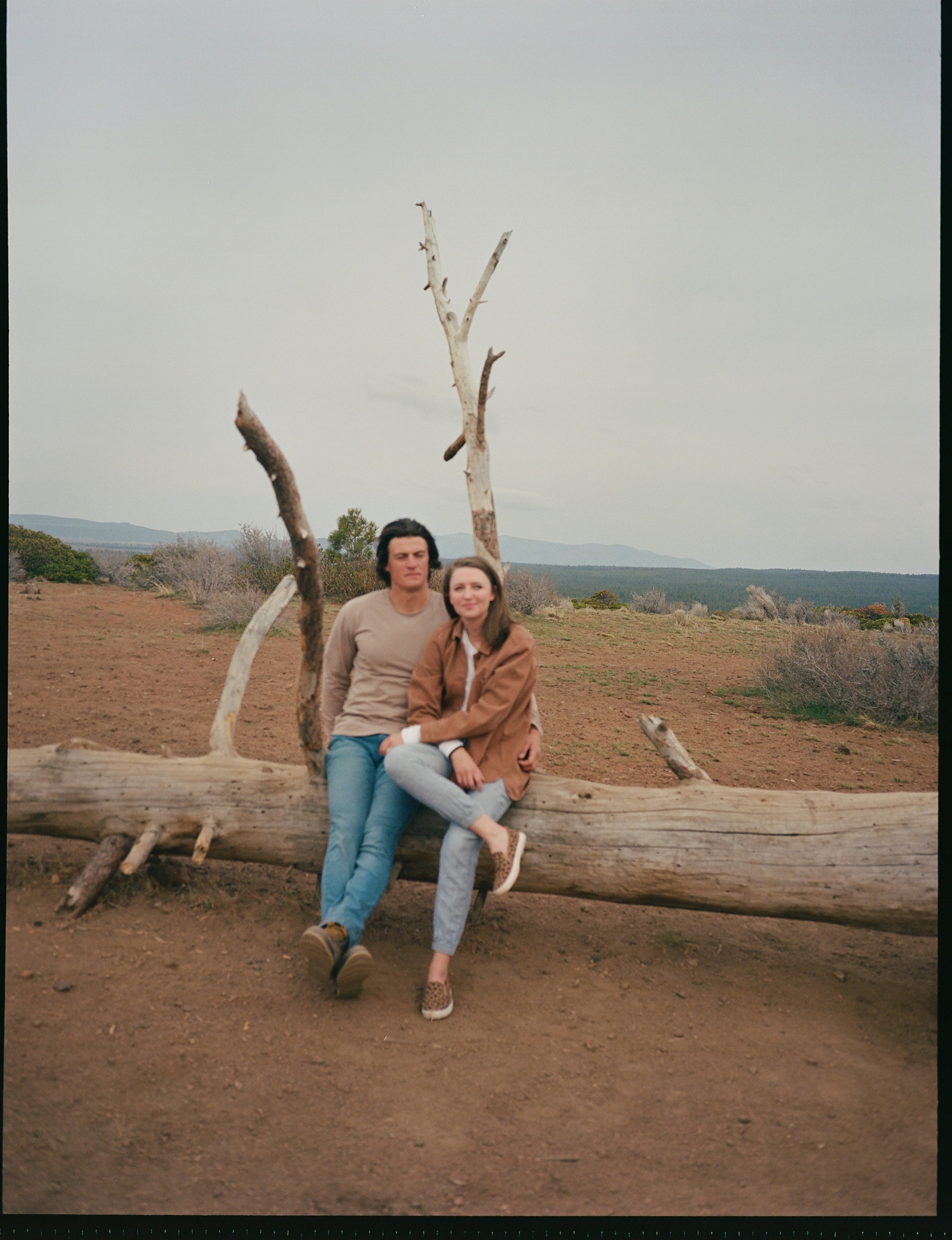 Bend Oregon engagement session on Bessie Butte 