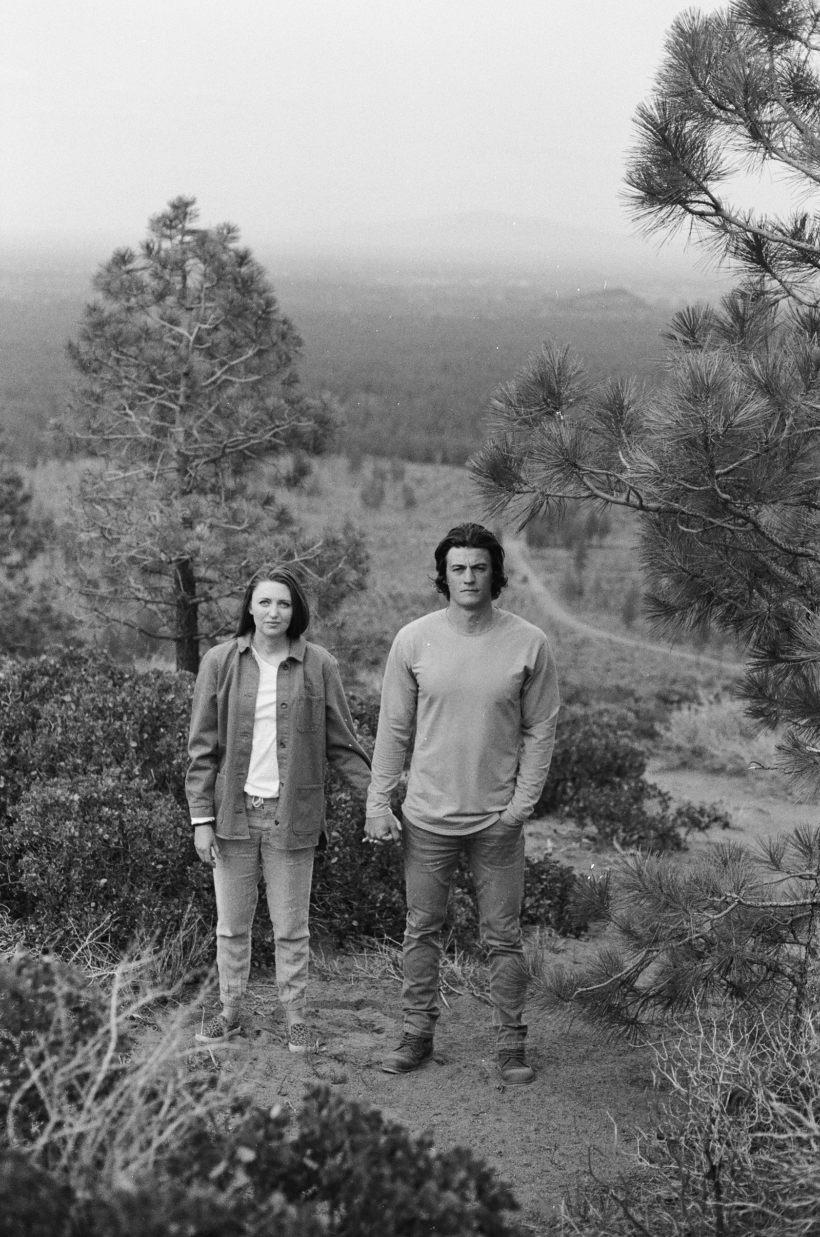 Bend Oregon engagement session on Bessie Butte 