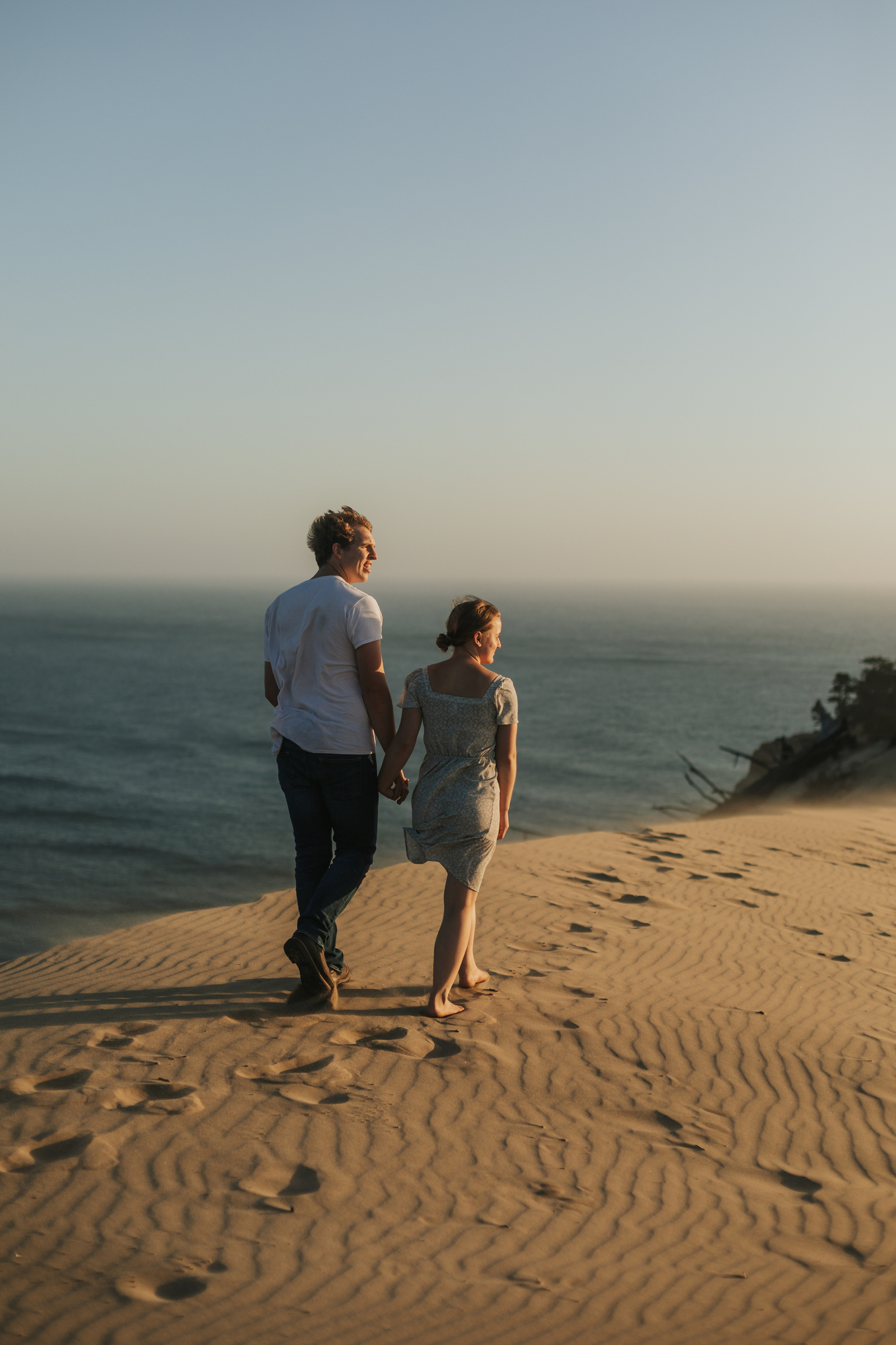 Sunset Engagement Session At Cape Kiwanda 