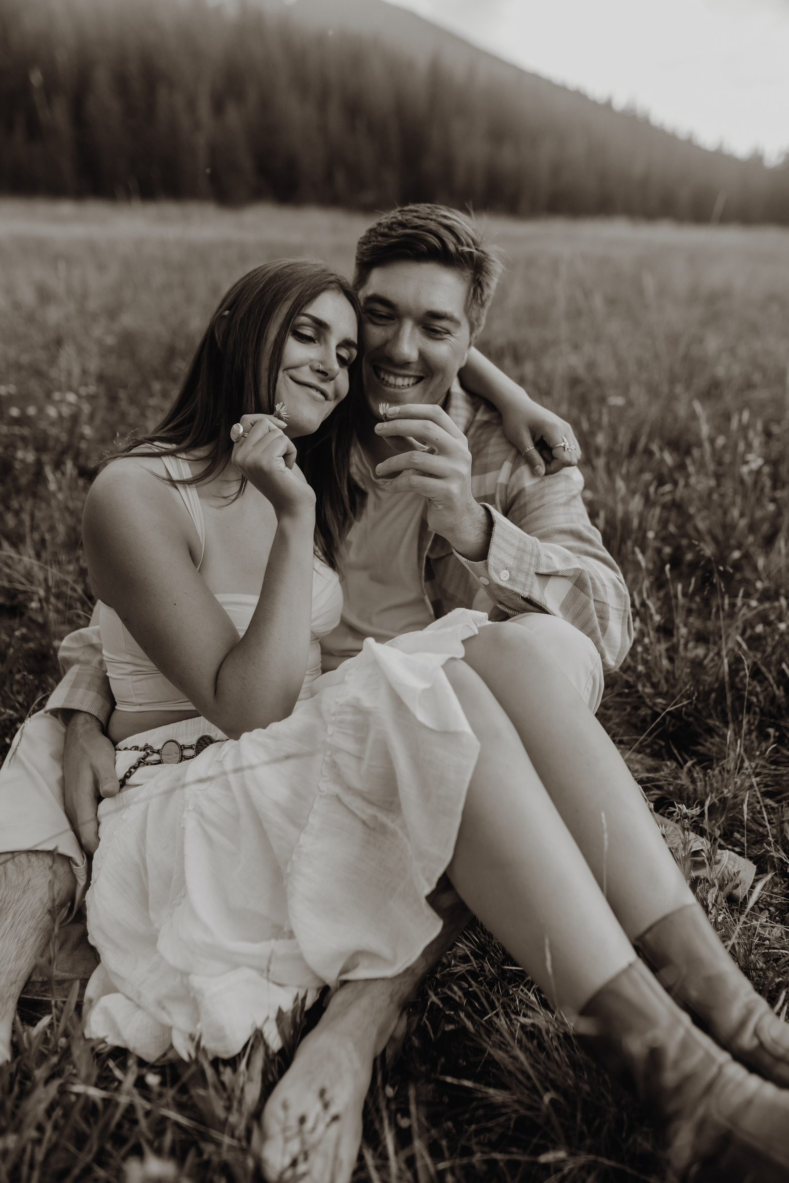 Bend Oregon engagement session at Todd Lake