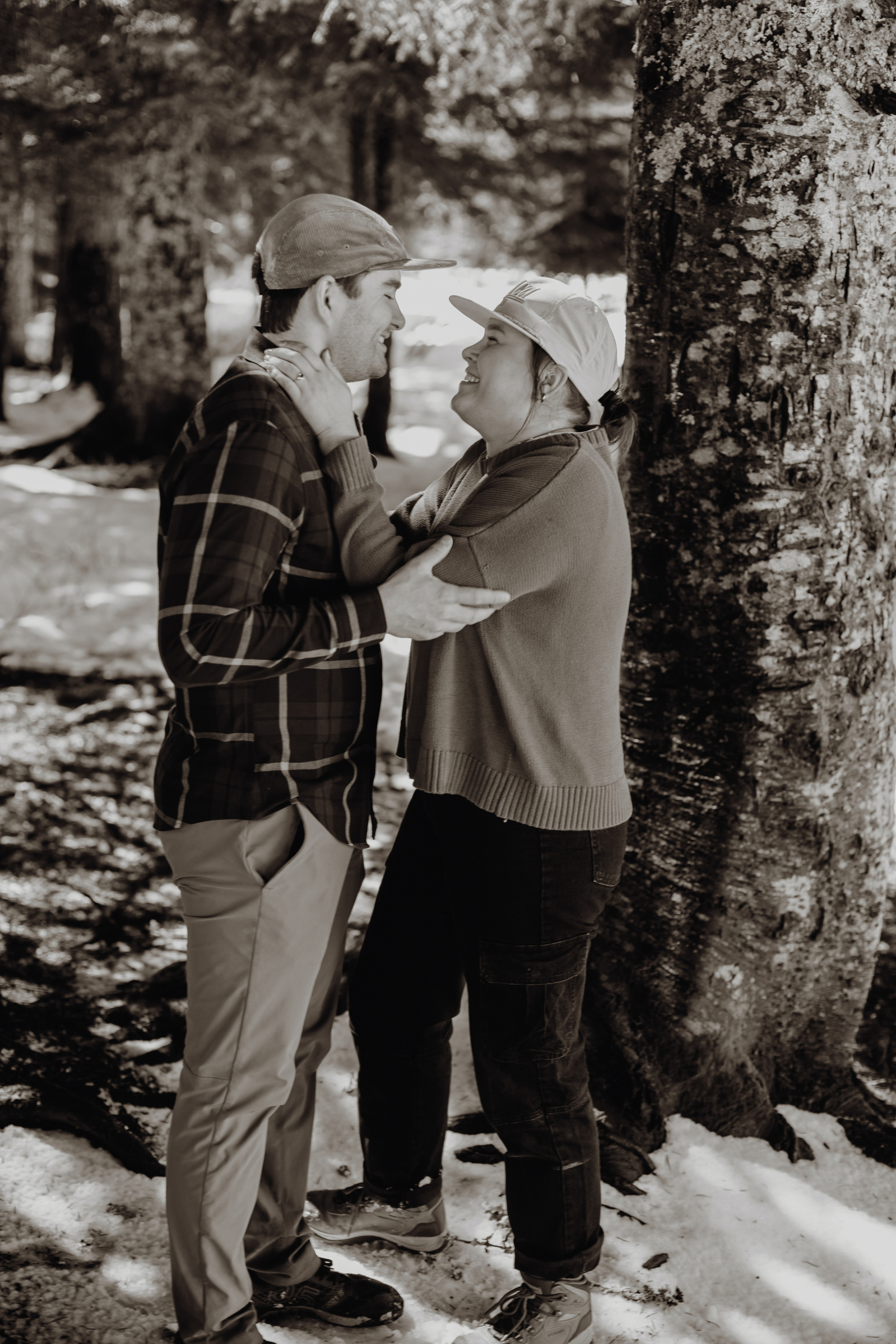 Mount Hood Engagement Session At Mirror Lake Oregon


