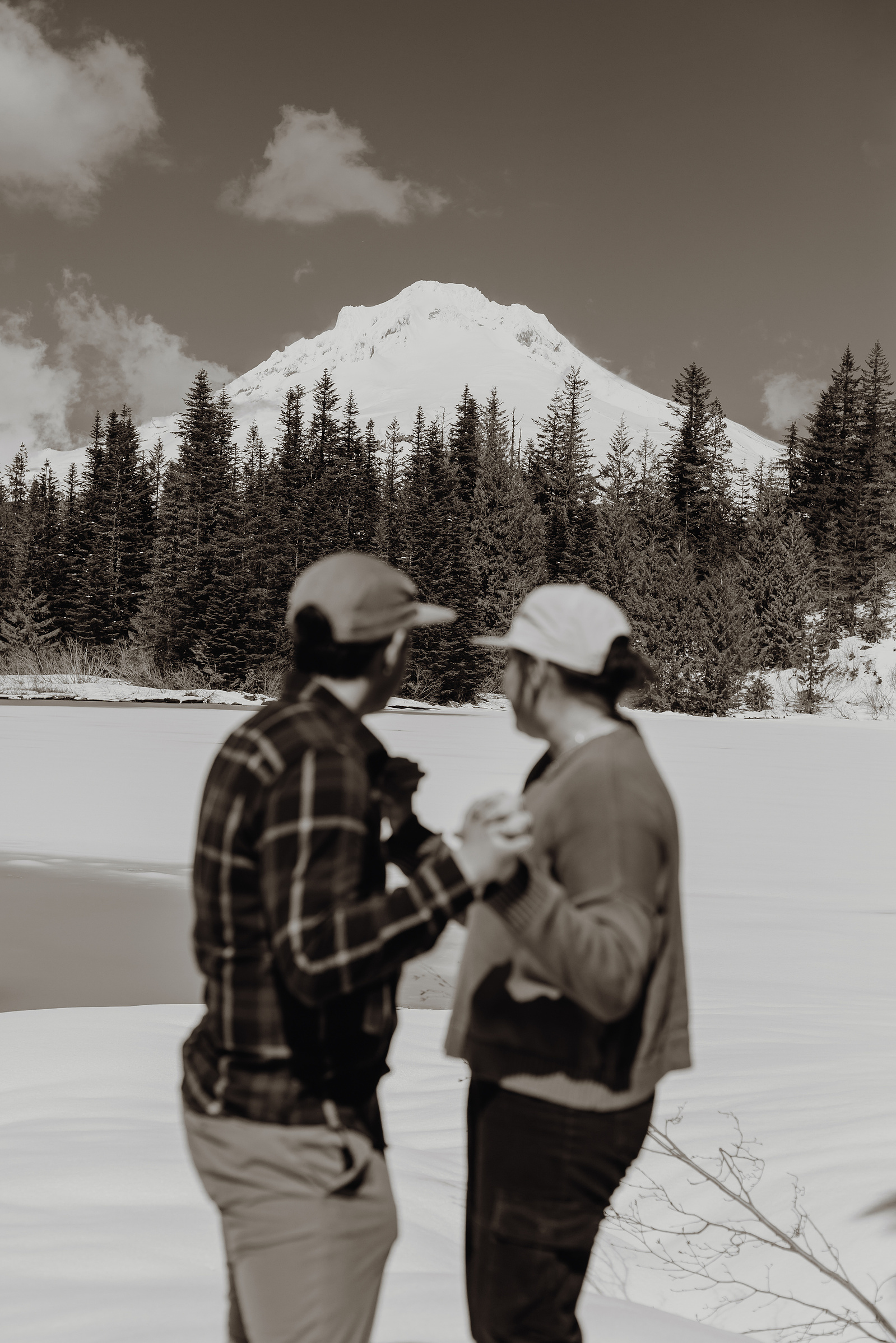 Proposal Photos at Mirror Lake 