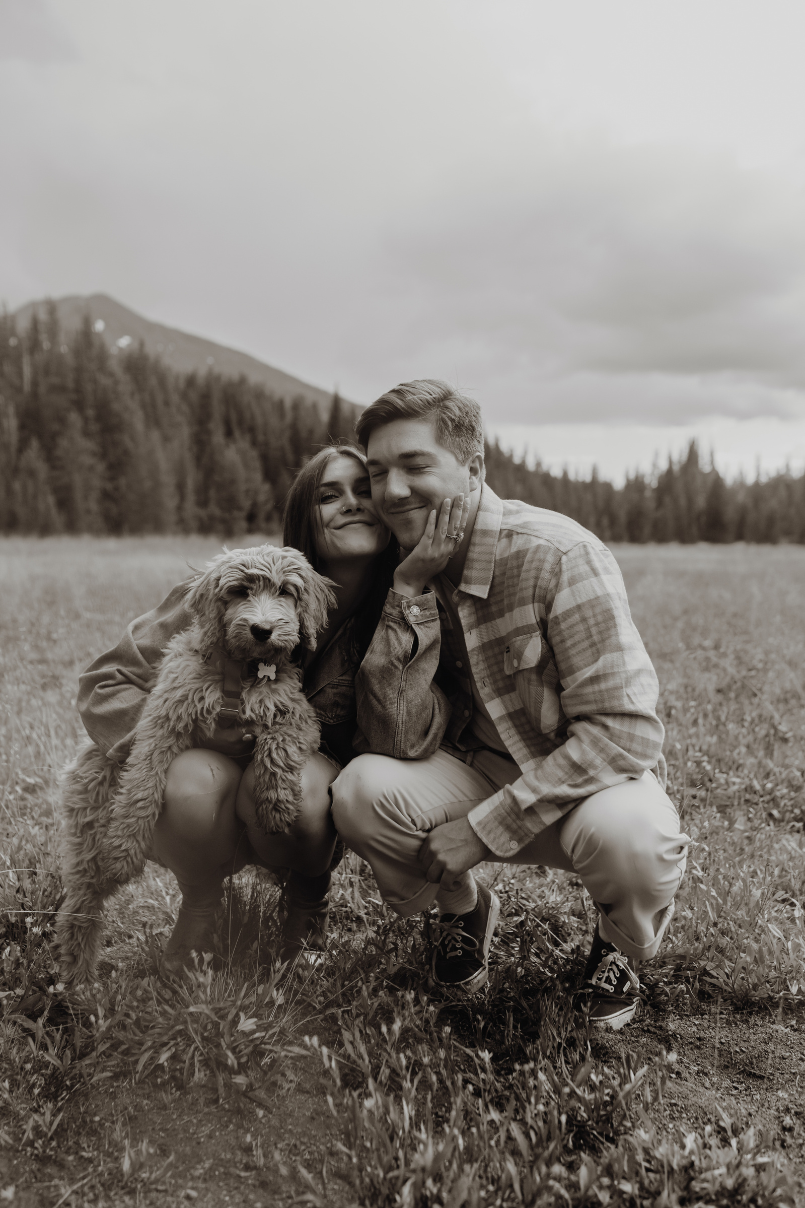 Bend Oregon engagement session at Todd Lake