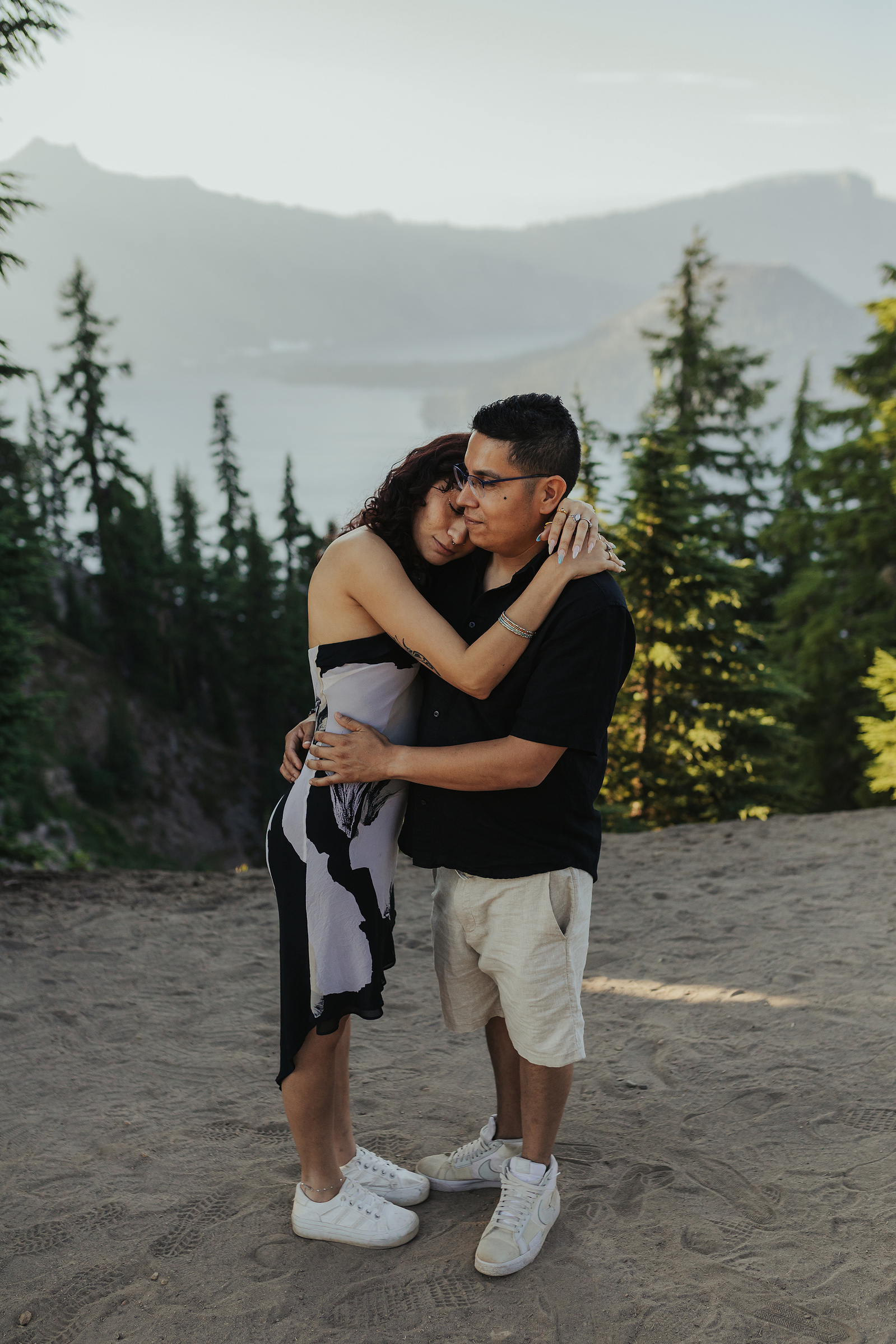Crater Lake National Park Engagement Photos