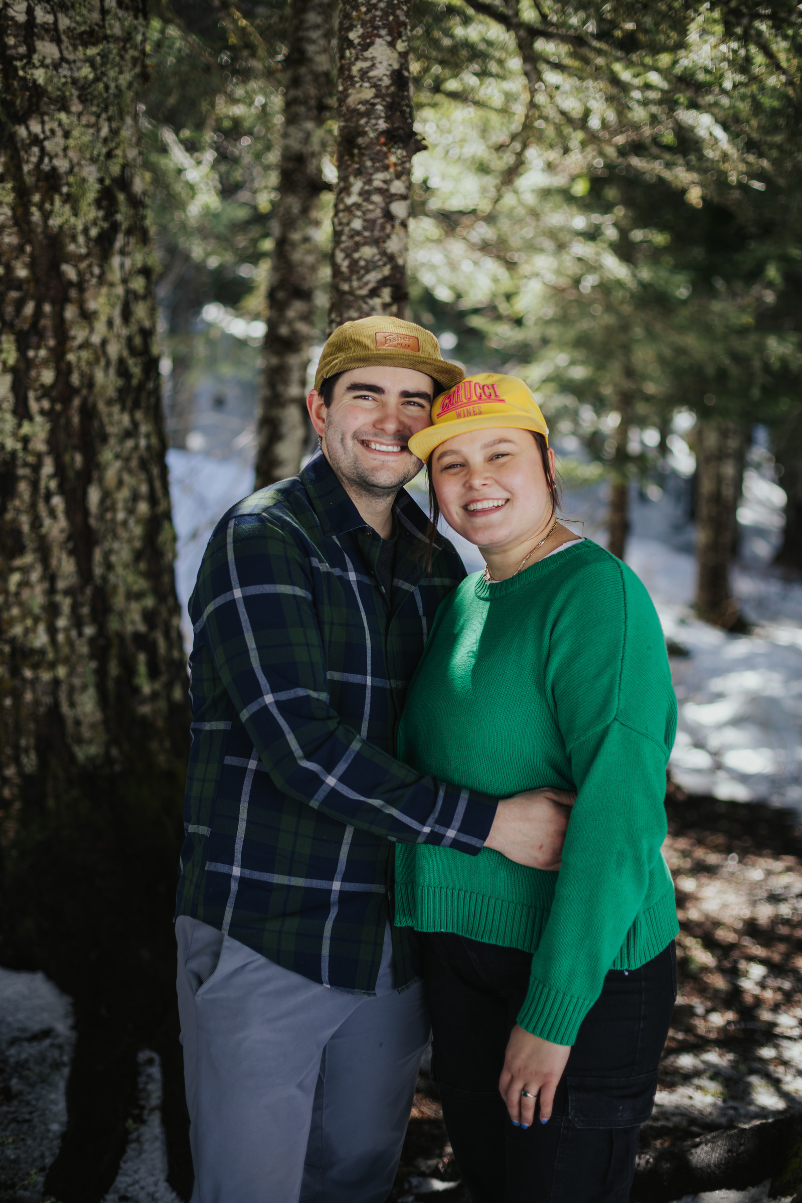 Mount Hood Proposal Photos at Mirror Lake Oregon