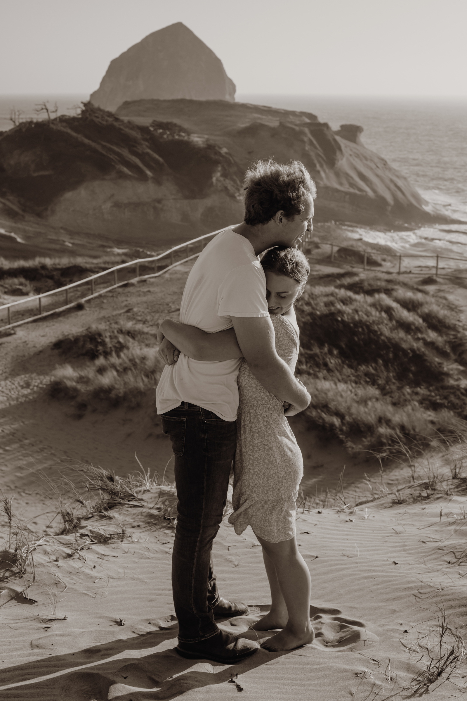 Engagement Photos Cape Kiwanda Oregon