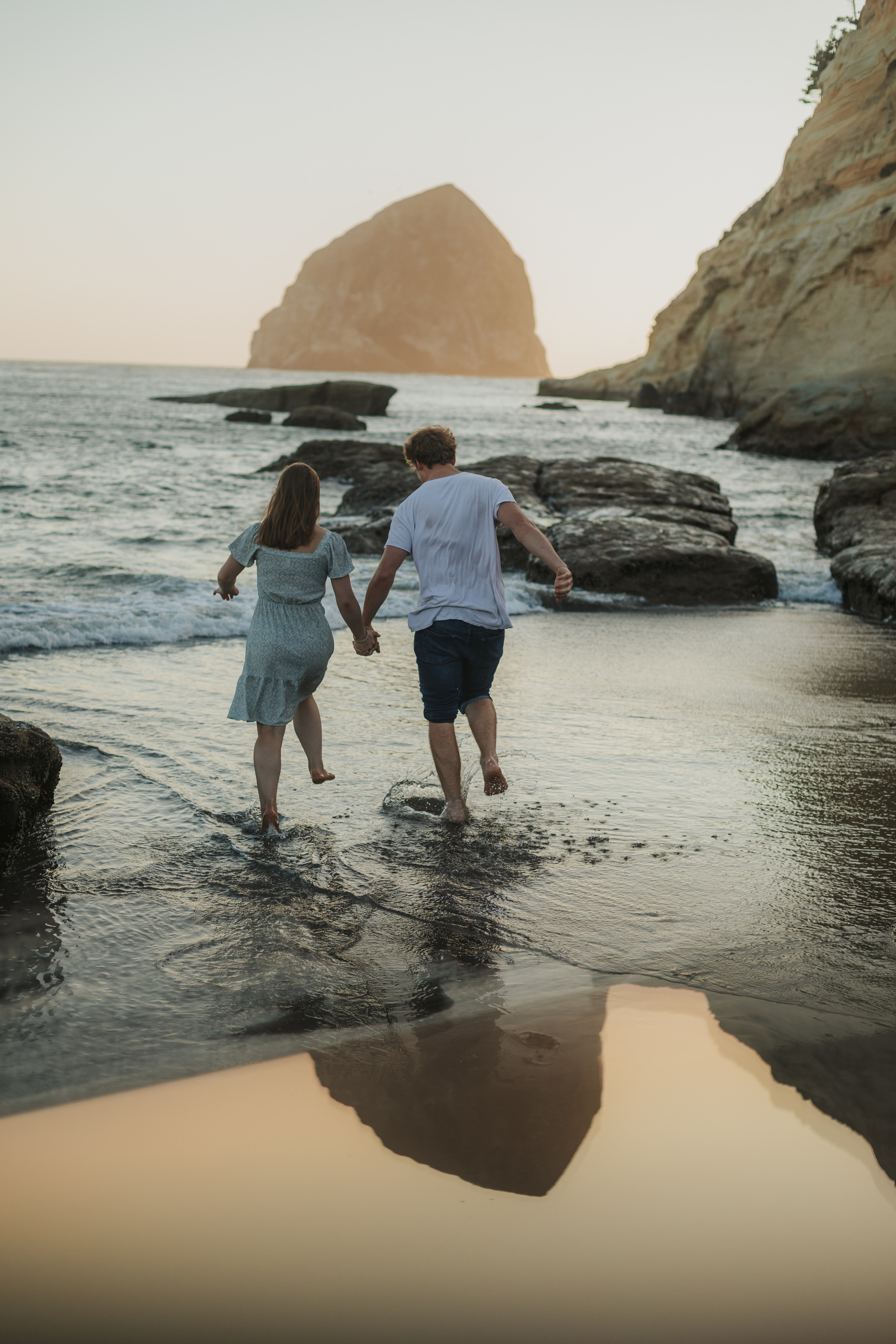 Oregon Coast Engagement Photos 