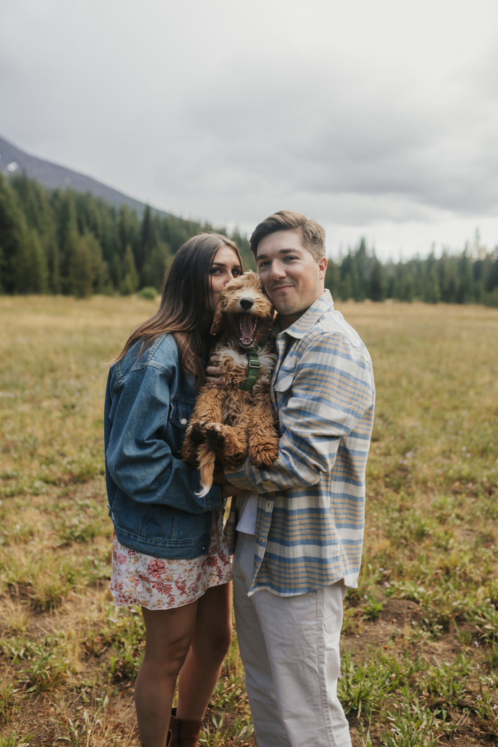 Bend Oregon engagement session at Todd Lake