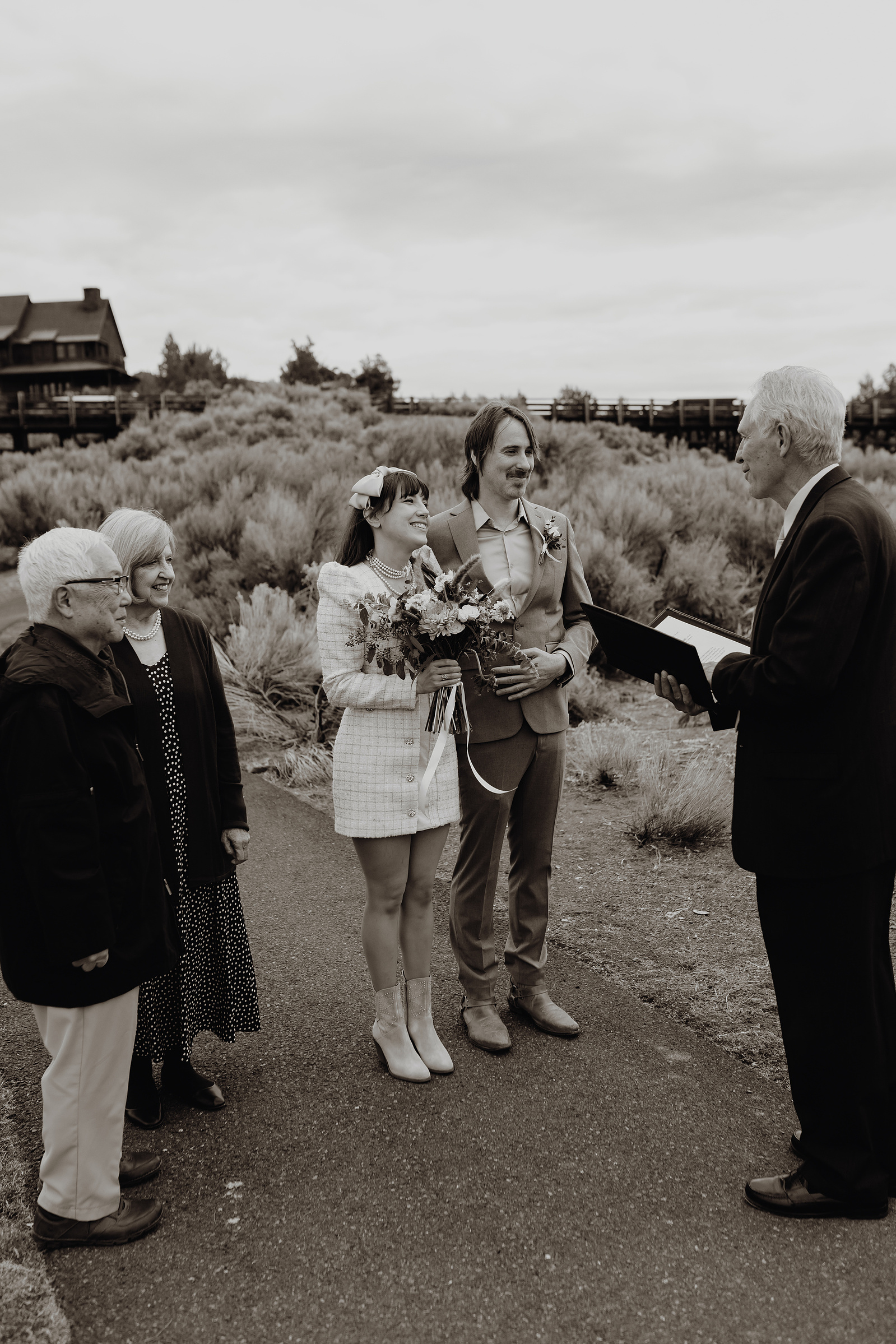 Brasada Ranch Ceremony at Trestle Bridge