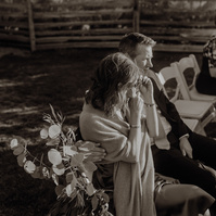 photo of mom crying at Brasada Ranch wedding