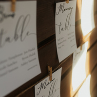reception detail photo at Brasada Ranch wedding