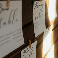 reception detail photo at Brasada Ranch wedding