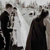 wedding ceremony photos bend oregon