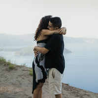 Proposal Photos at Crater Lake 