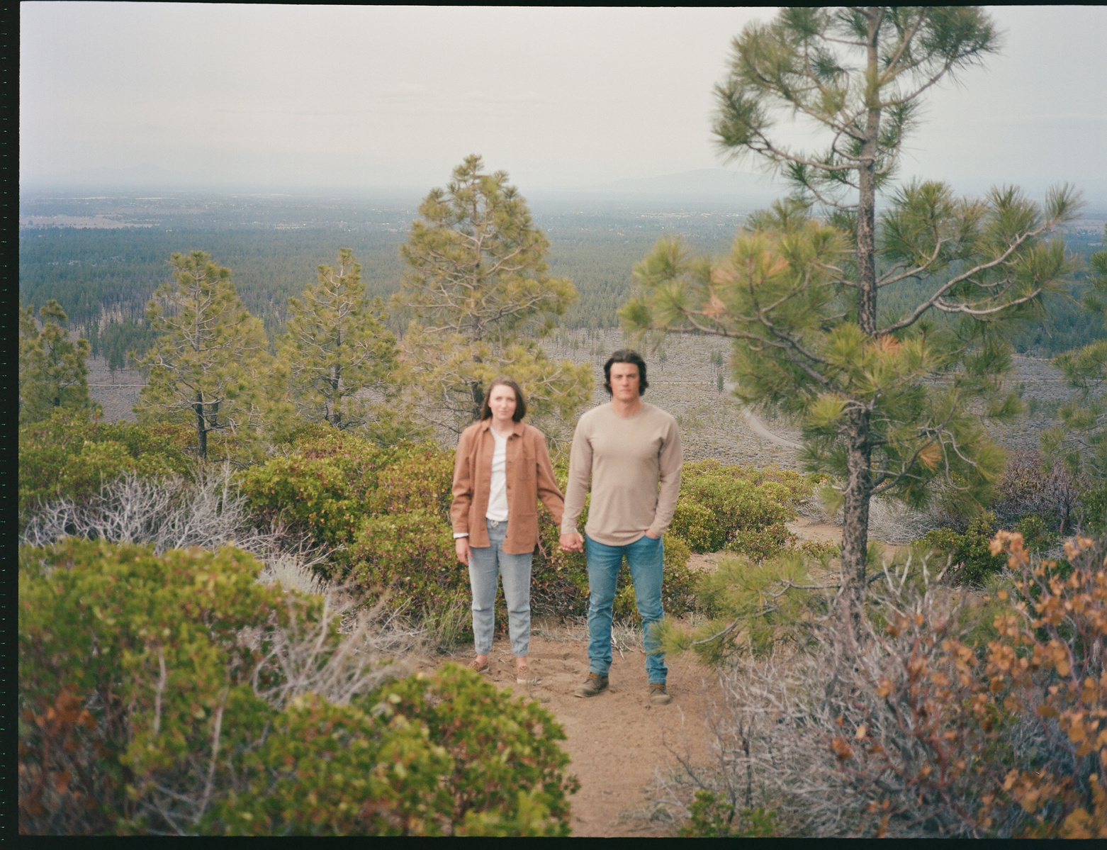 Bend Oregon engagement session on Bessie Butte 