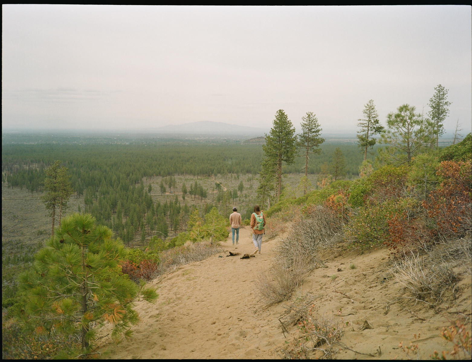 Bend Oregon engagement session on Bessie Butte 