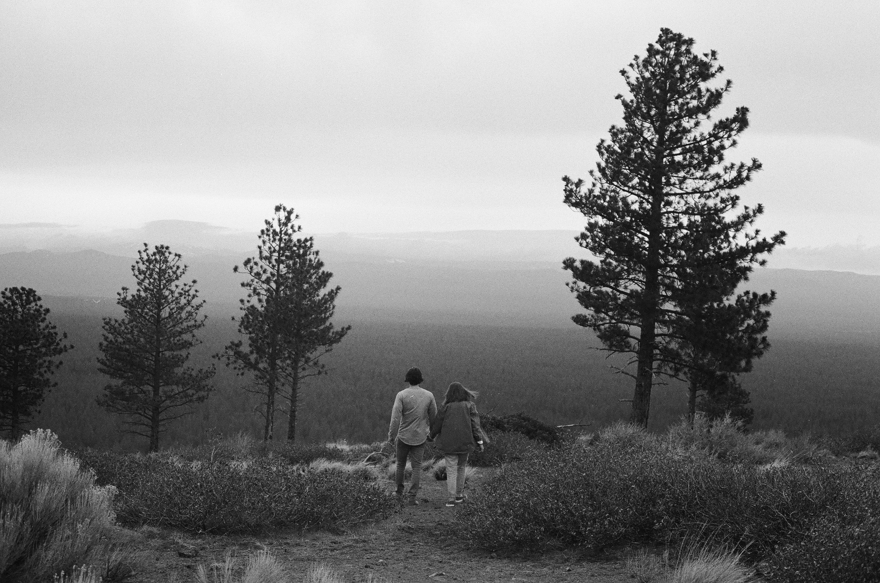 Bend Oregon engagement session on Bessie Butte 
