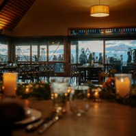 wedding reception at Brasada Ranch 
