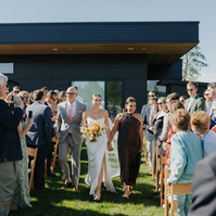 bend oregon wedding ceremony photographs