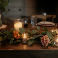 Brasada Ranch wedding reception detail photo