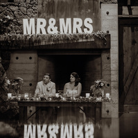Bend Oregon wedding reception photo