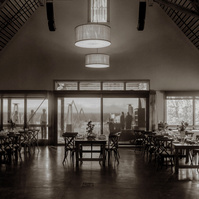 Detail photo of wedding reception setup in Bend Oregon