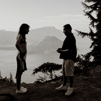 Crater Lake National Park Engagement Photos