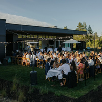 wedding reception photos bend oregon 