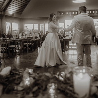 bride and groom wedding reception first dance Brasada Ranch
