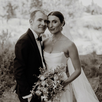 bridal portraits bend oregon wedding