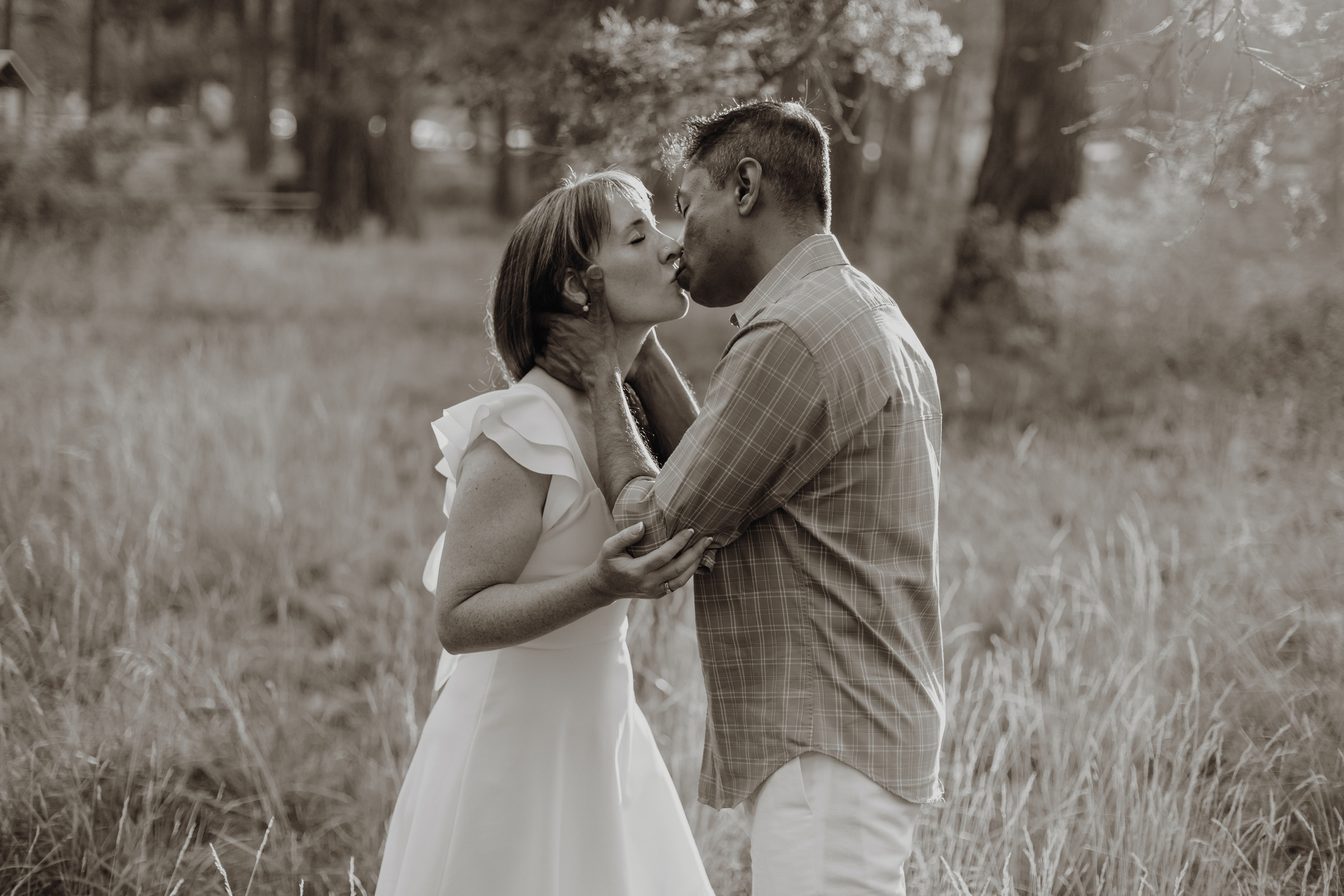 Oregon Engagement Photo Session At Shevlin Park in Bend