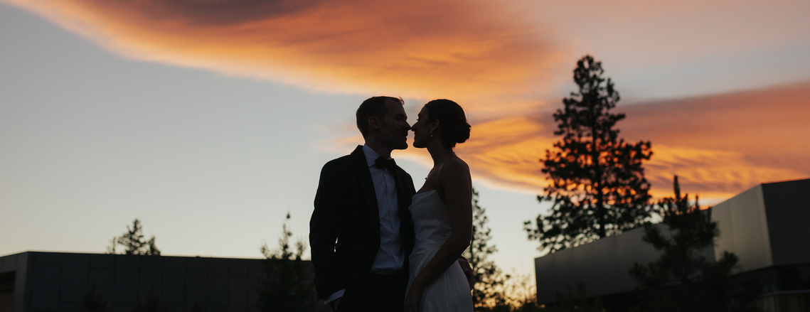 Bend Oregon Wedding Photography Sunset 