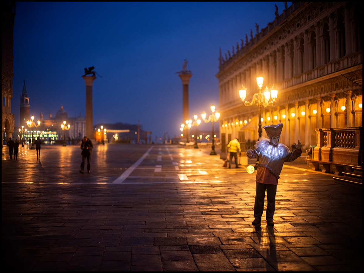Place Saint Marc, Venise, 6h du matin