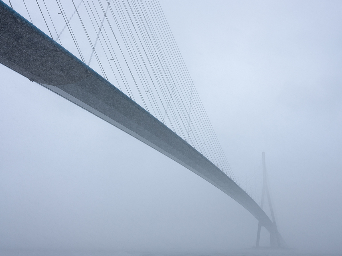 Pont de Normandie, Photographie, Fuji GFXR