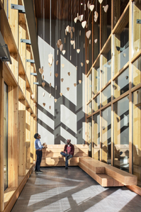 Main Entry Vestibule, SERA Architects, Bill Poulos Project Manager