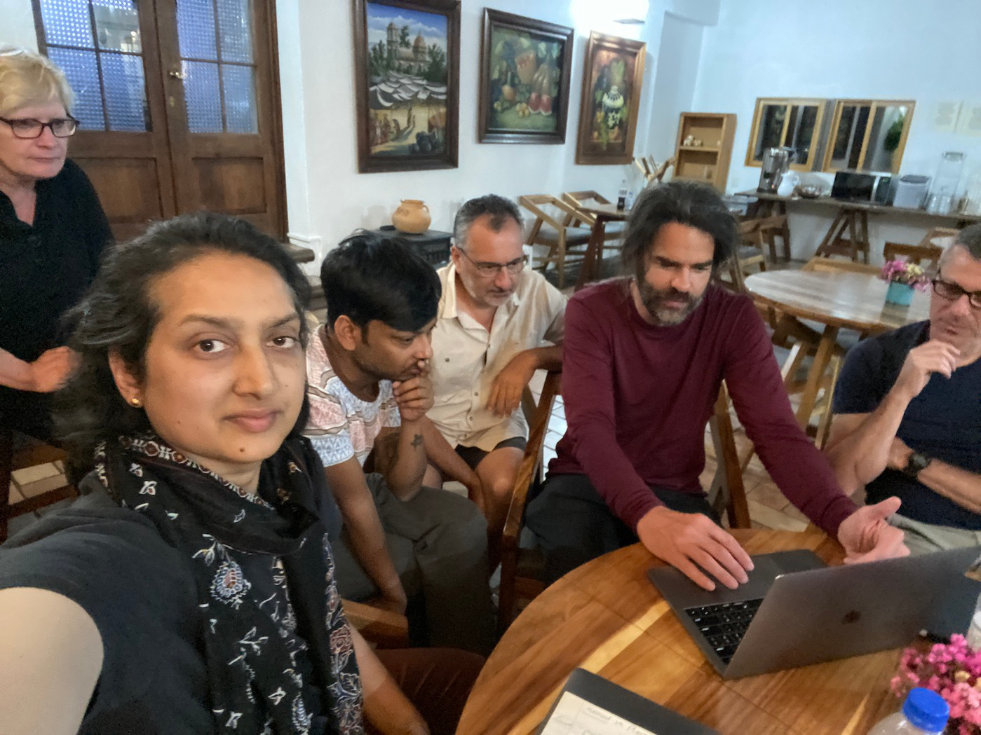 Portfolio review session