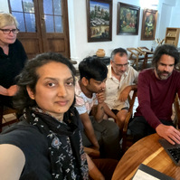 Portfolio review session