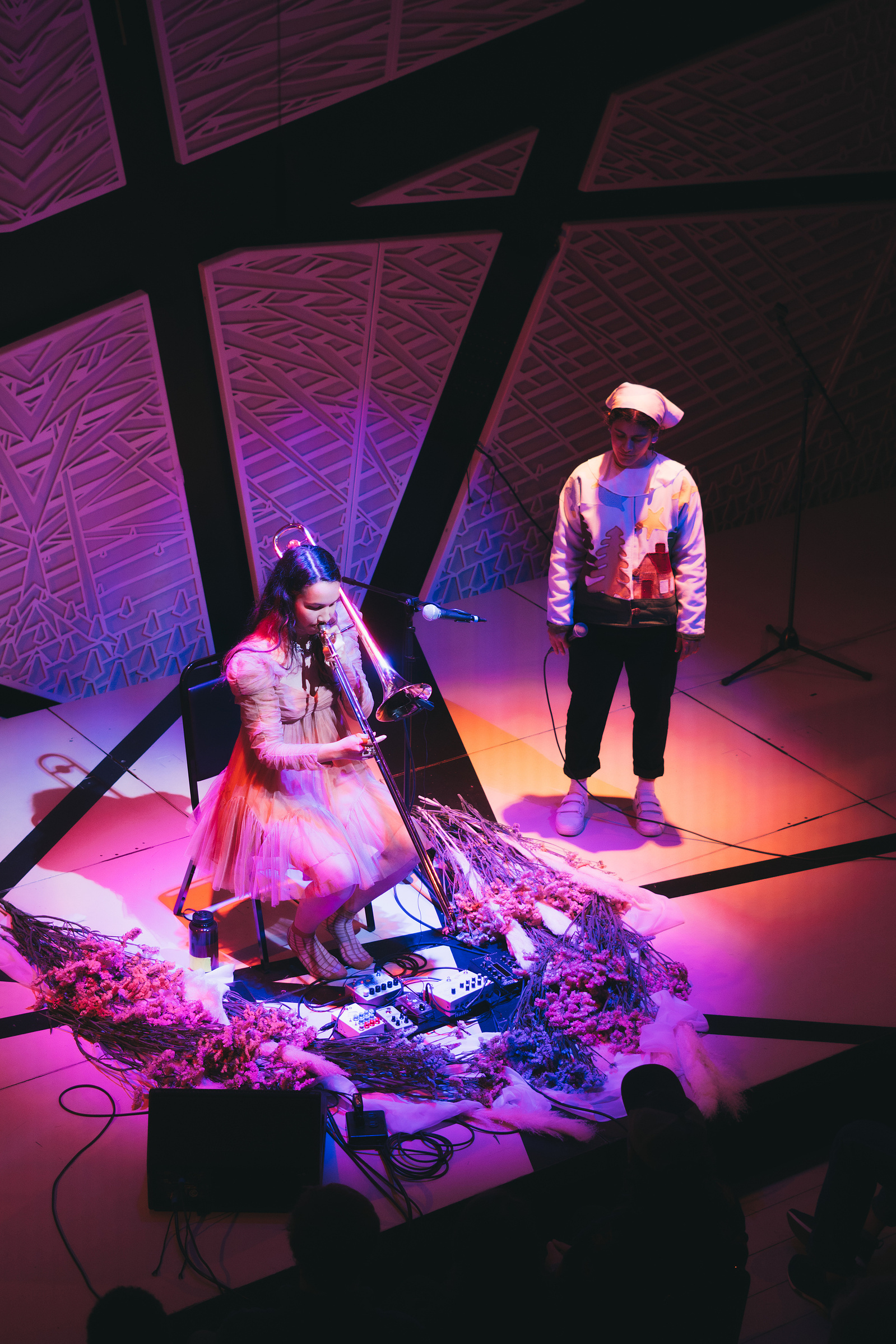 National Sawdust, Live Music Photography, Kalia Vandever, Isabel Crespo Pardo