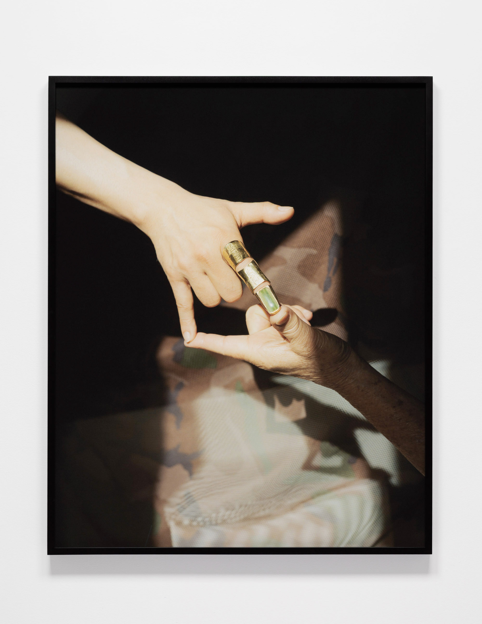 Disarming a Myth, 2025. Archival pigment print. 51 x 41 inches (framed).