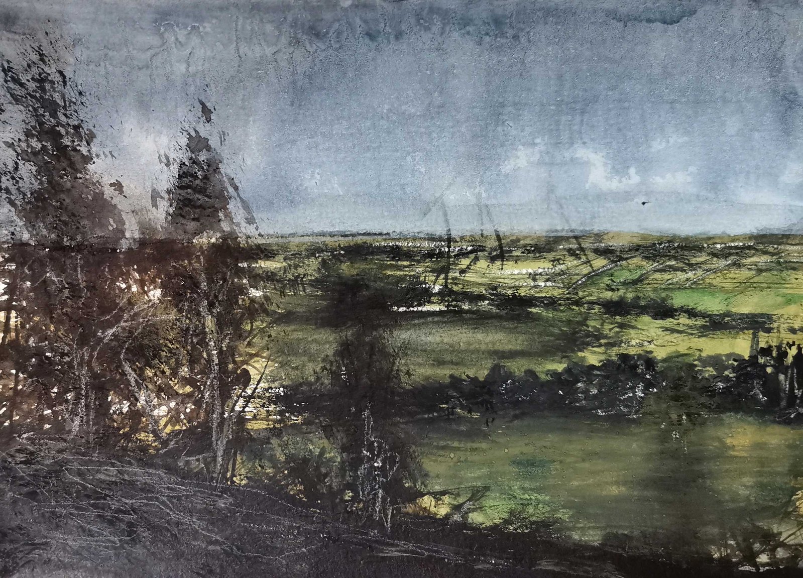 Wasteland Serie
Akvarel 
21x15 cm 
Original 
