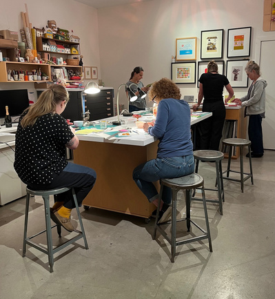 Play Date Workshops Claudine Crangle's studio Toronto