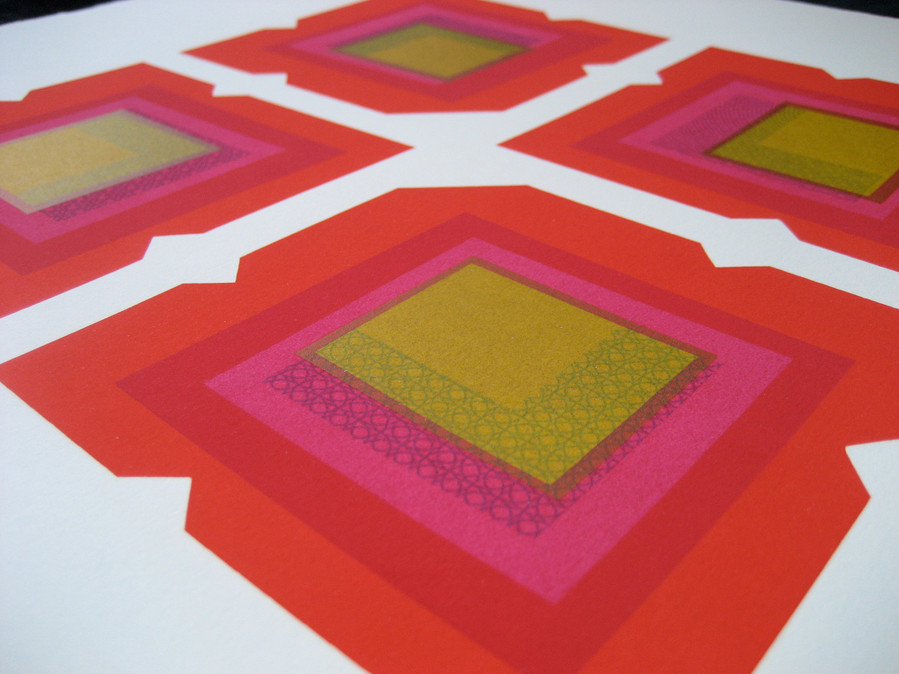 Detail of Print Claudine Crangle