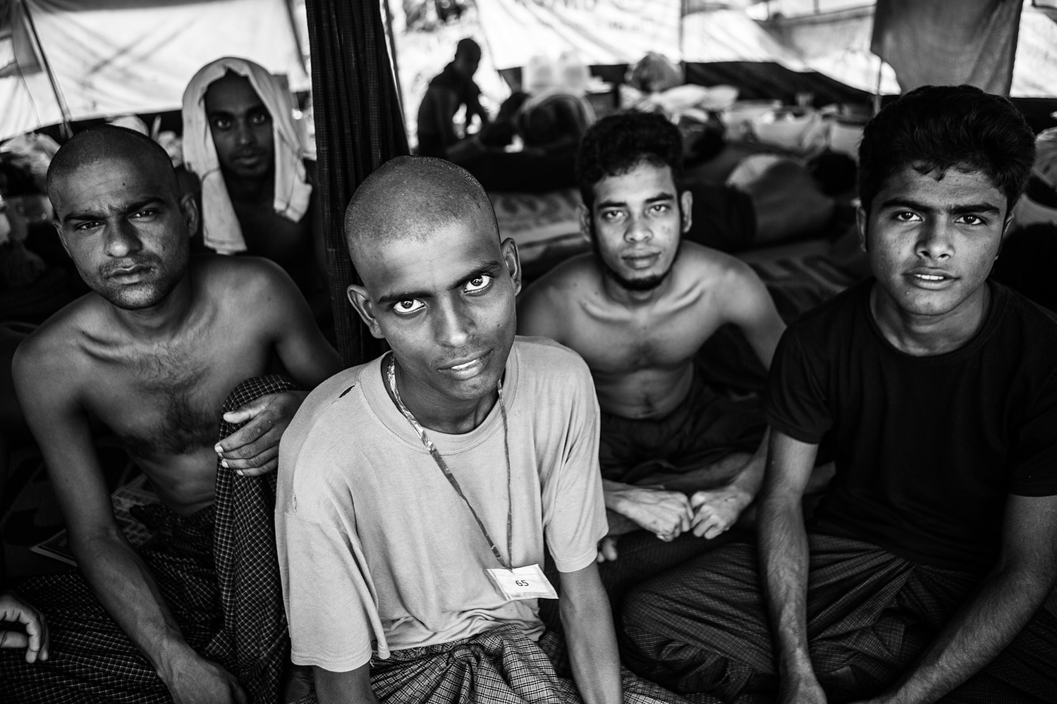 Rohingya boat people detainment camps Taung Pyo myanmar burma