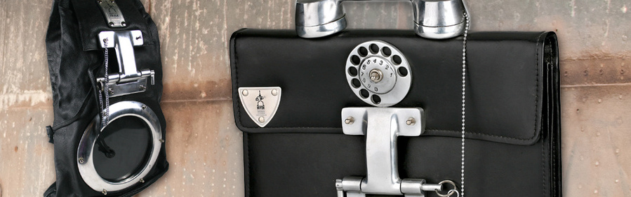Hi Tek Men's Leather Bags