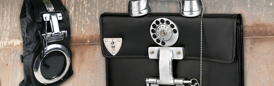 Hi Tek Men's Leather Bags