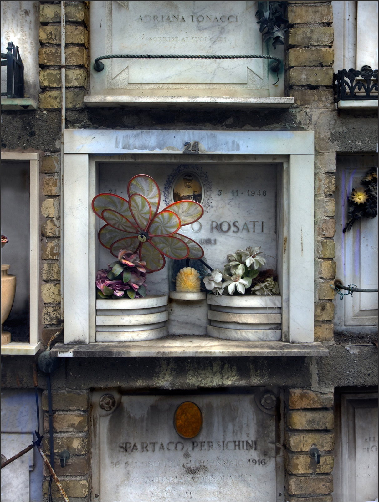 Columbarium, Cimitero del Verano, Rosati, Persichini, Ionacci