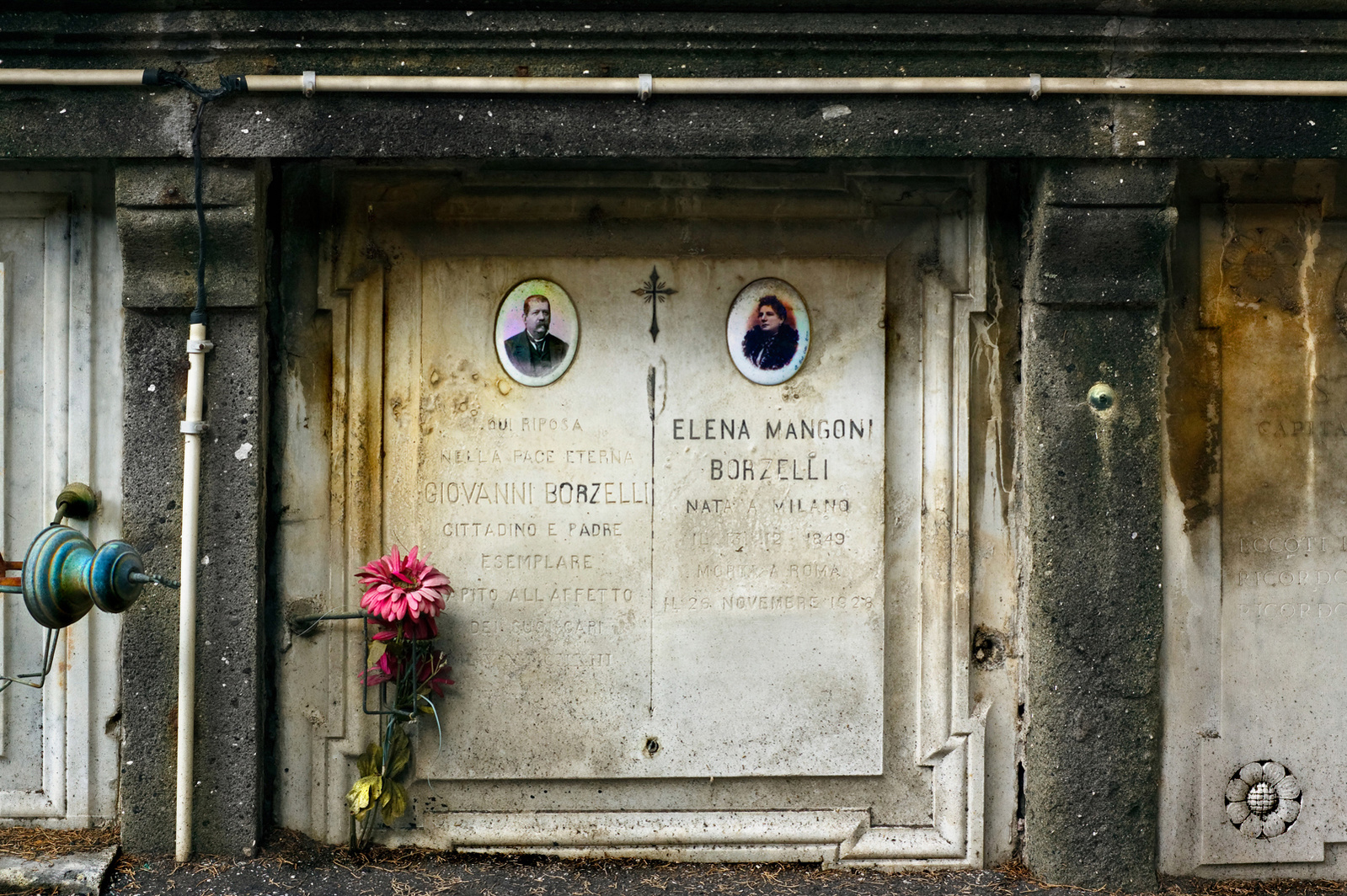 Columbarium, Cimitero del Verano, Familie Borzelli