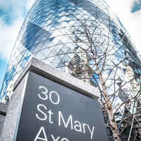 The Gherkin, aka 30 St Mary Axe, London
