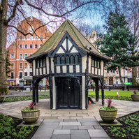 Soho Square, Soho, London, England, U.K.