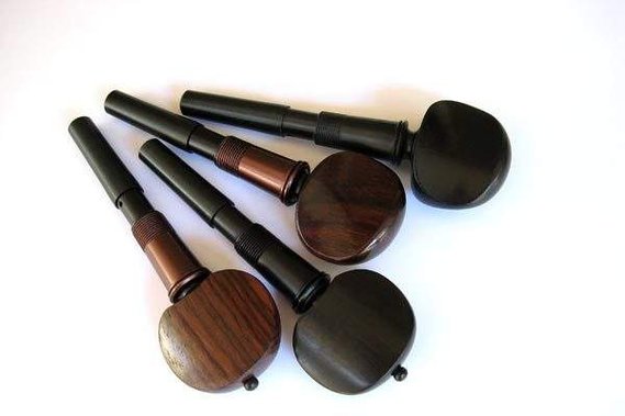 Perfection planetary pegs for cello. Pegheds.